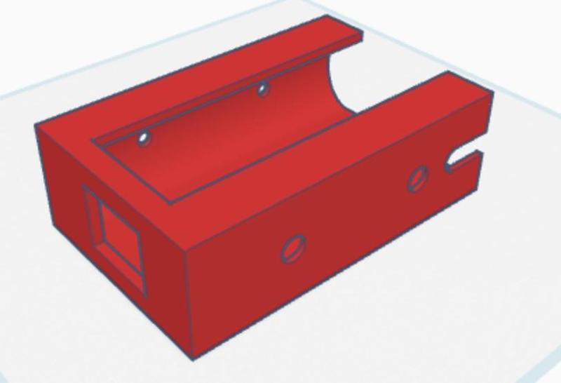 LG Gram USB-C AC Adaptor under shelf mount
