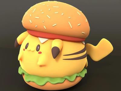 Pikachu Burger