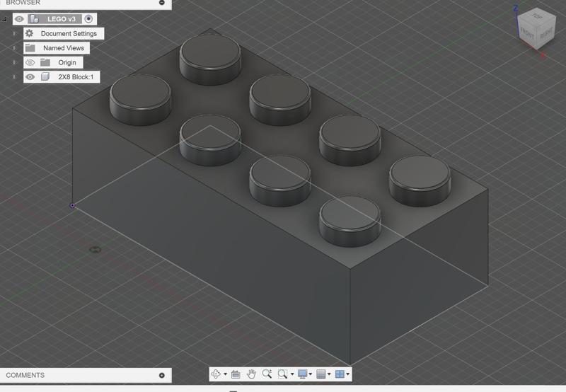 Lego Brick modeling