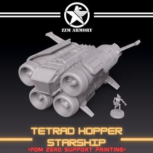 TETRAD HOPPER STARSHIP