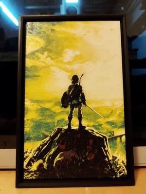 Frame Zelda Mountain 147x235