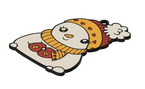 Christmas: Snowman I Tree Decor