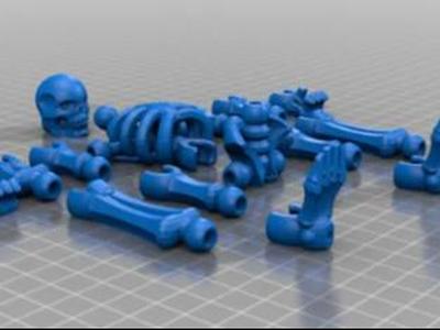 Skeleton figure (Must assemble)