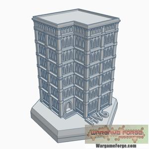 Gothic Building 73 Hex Map Scale HMSG073