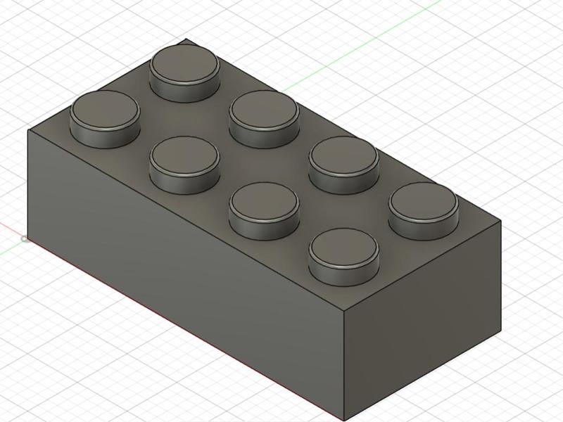 Printable Toy Brick | Printable Stacking Brick