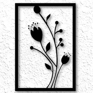 Flower Bud Framed Wall Art Floral Wall Decor 2d