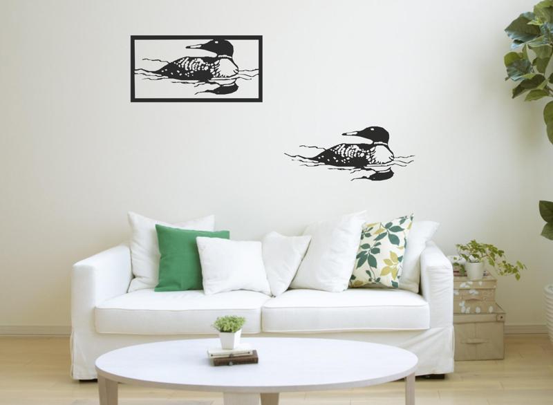 Swimming Loon - Wall Art Decor