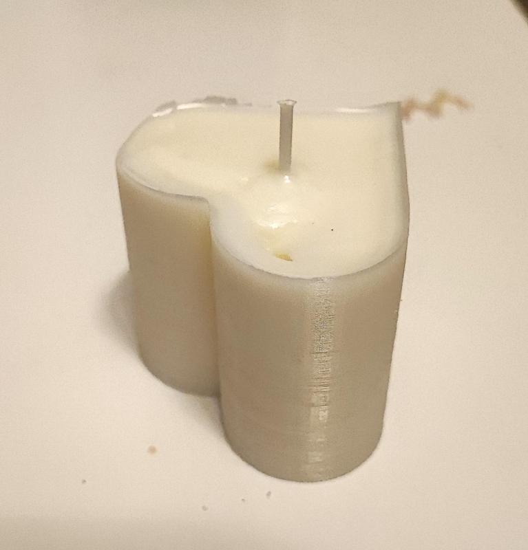 Candle Heart mold