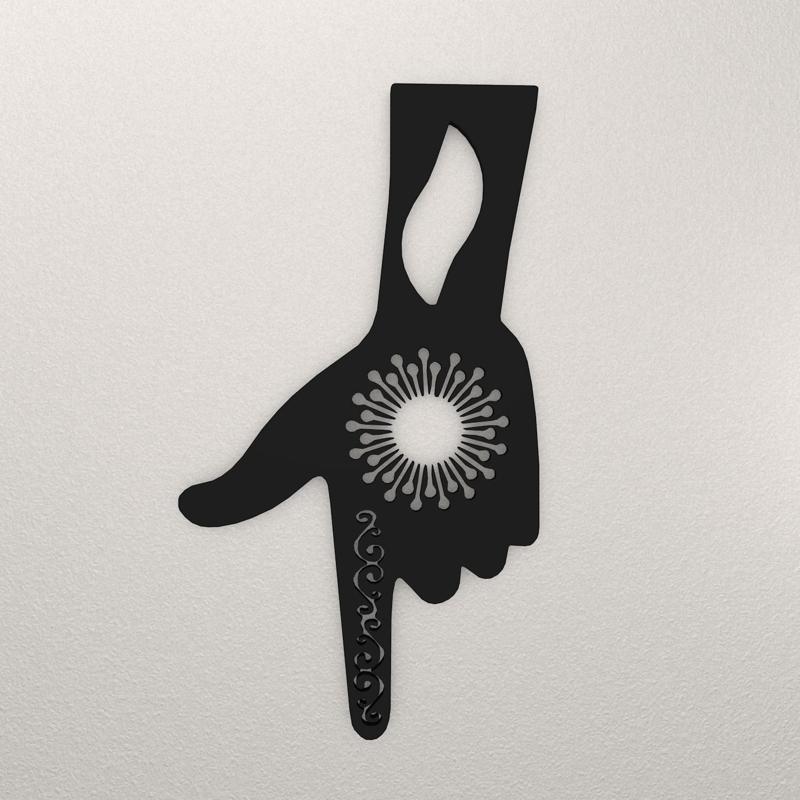 Hand WALL DECORATION WAHAS4