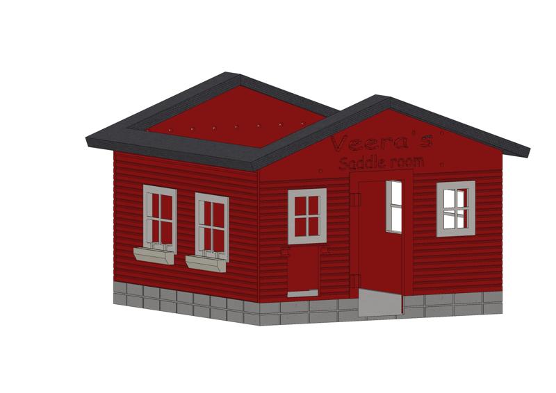 Saddle room for Schleich play