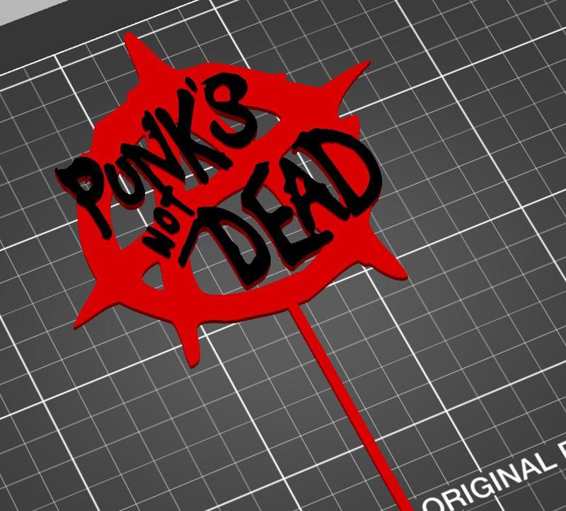 Punk is not dead Topper