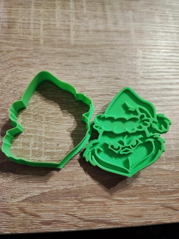 Grinch cookie cutter