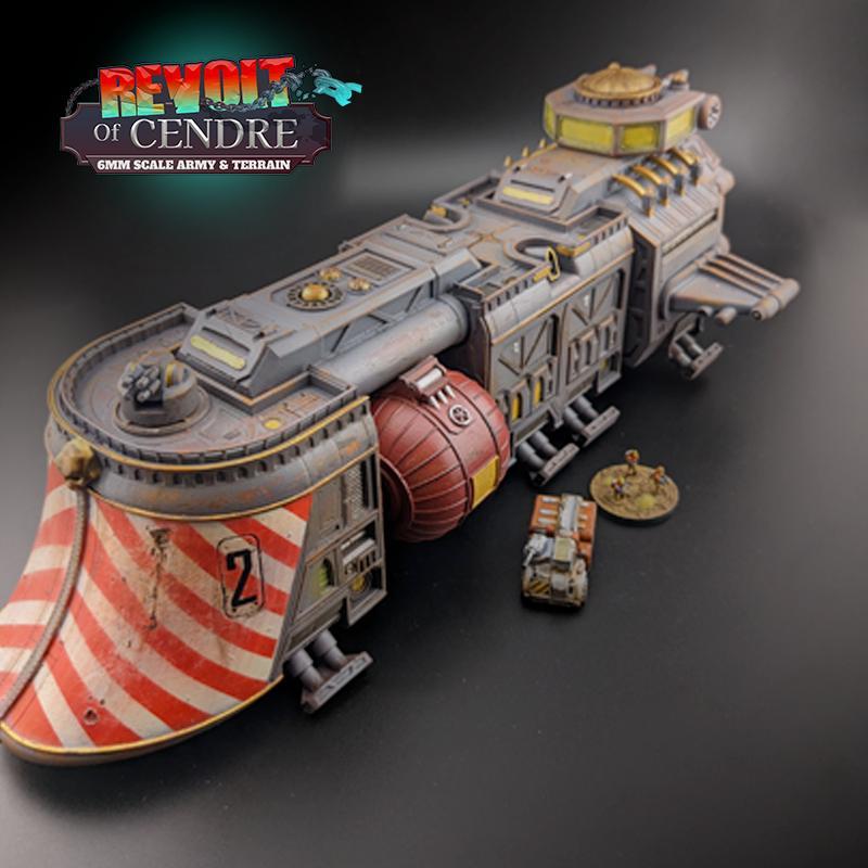 Revolt of Cendre - Cargo ship