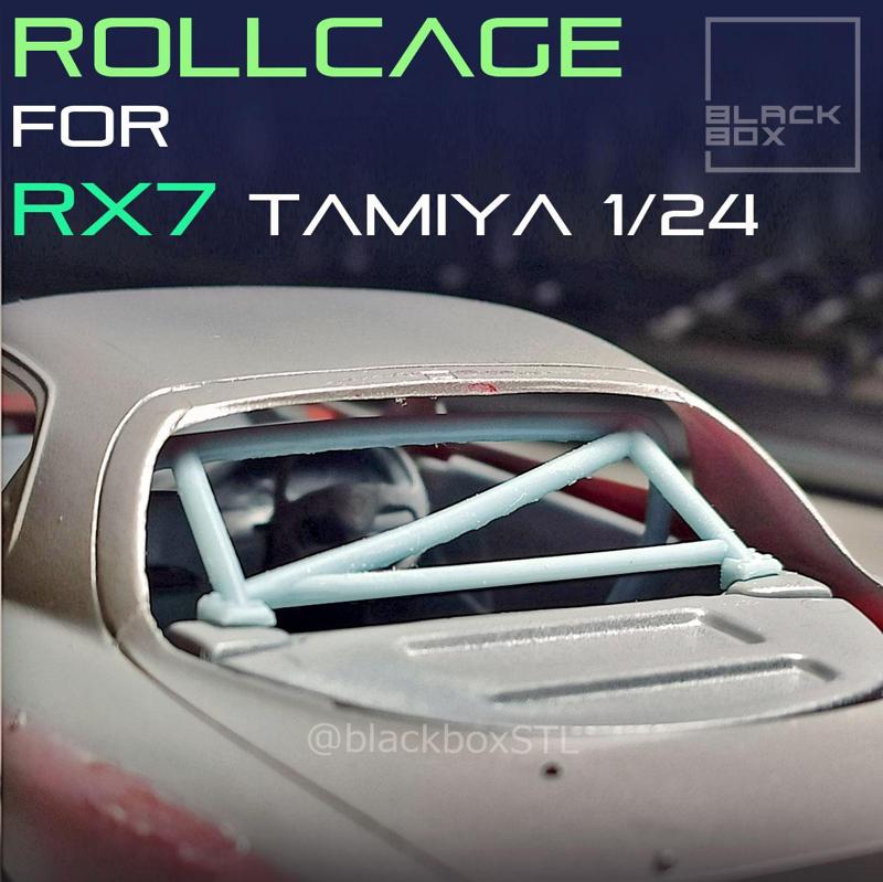 ROLLCAGE FOR RX7 TAMIYA 1-24 MODELKIT