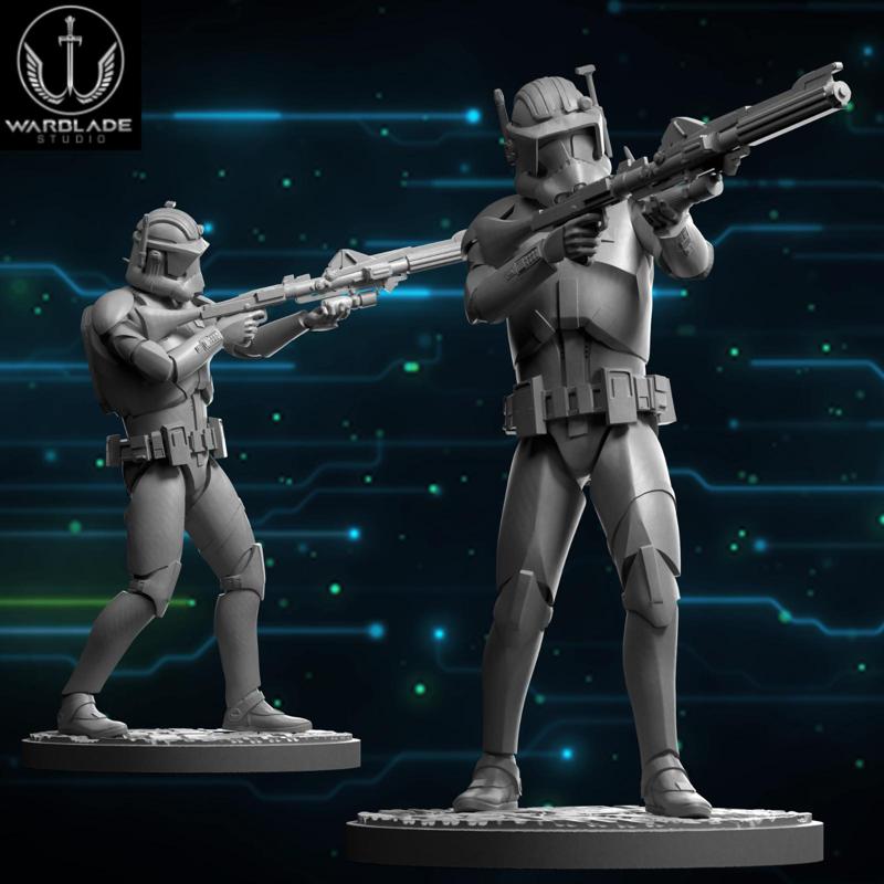 star wars shatterpoint cody presupported included