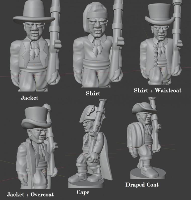 6-15mm Spanish Spanish Guerillas & Custom Blender Exporter NAP-ES-8