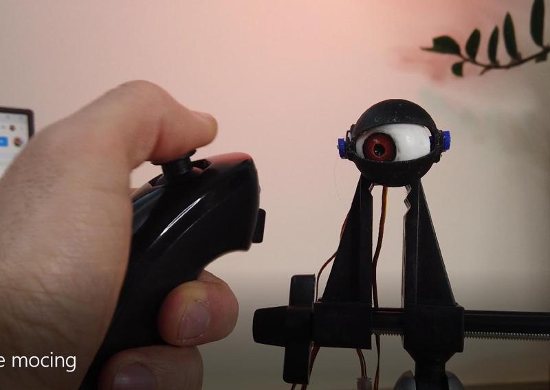 DIY Animatronic Eye Mechanism