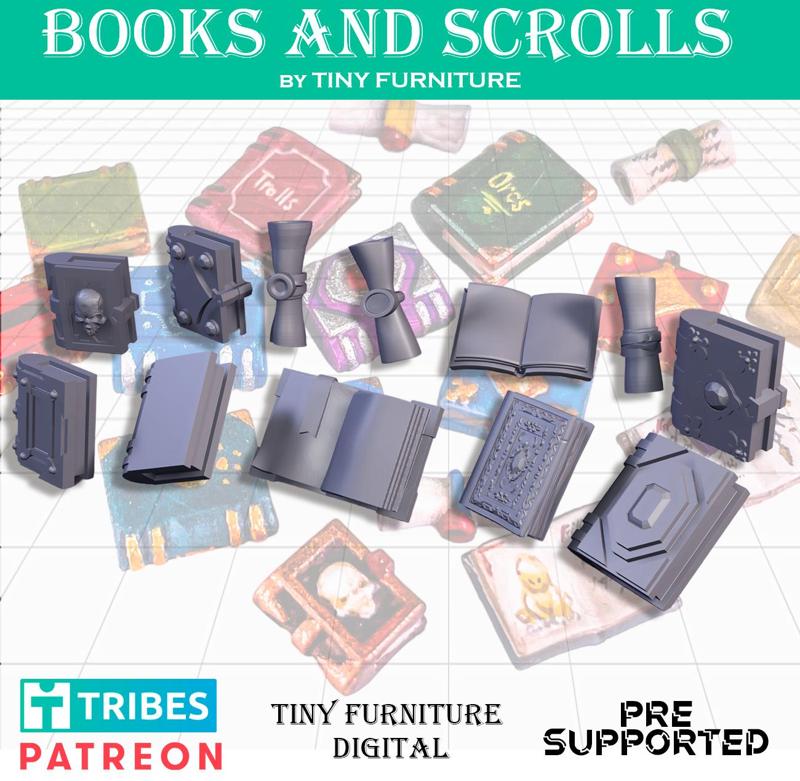 Books and scrolls