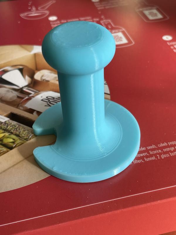Coffee tamper for Bosch Tassimo re-usable pod machines