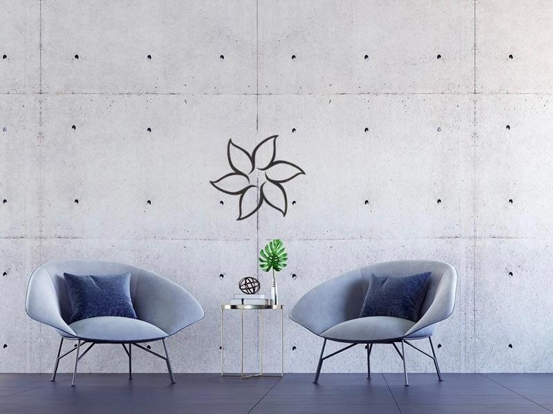 Flower wall art
