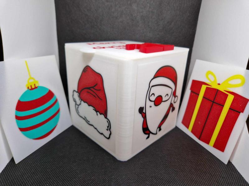 The One Box advent calender - Changeable numbers og selectable figures!