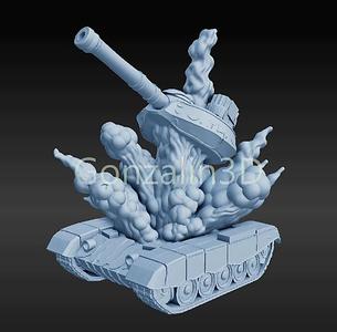 Exploding Tank - Tank Explosion Effect