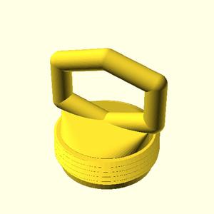 Gravity Fill Plug for Travato 59G or 59K