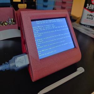 Raspberry Pi top case (ironMANN Remix) for kuman touchscreen