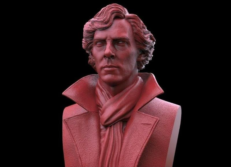 Sherlock - Benedict Cumberbatch Bust