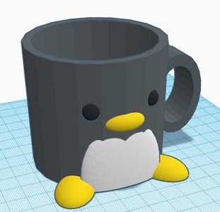 Cute Penguin Mug