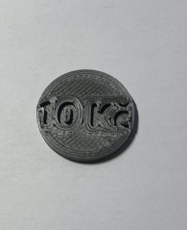 Žeton do nákupního vozíku - 10Kč