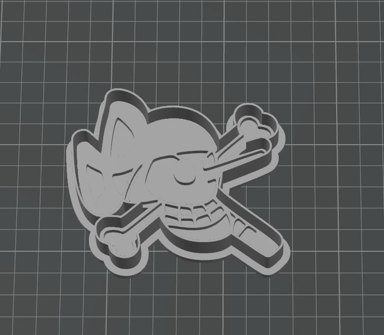 One Piece Usopp Pirate Cookie Cutter Flag