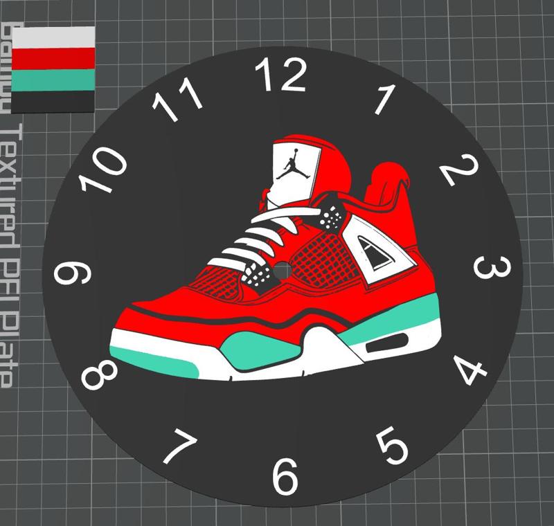 Air Jordan 4 Clock Face
