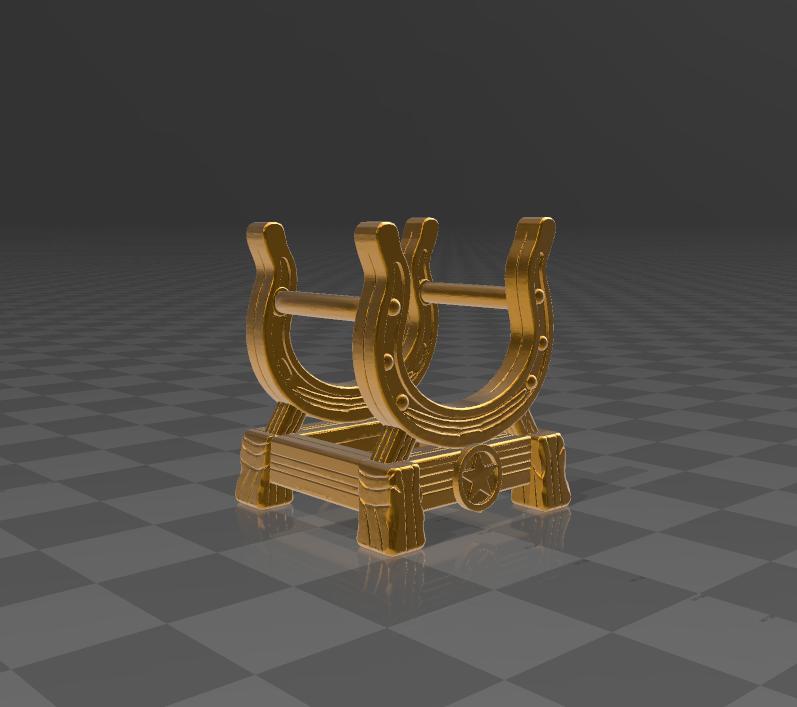 🔊 Soporte Base Volume 2 Volume 2 Western-Style Speaker Stand - Inspired by Red Dead Redemption 2 / Volume 2 Western-Style Speaker Stand - Inspired by Red Dead Redemption 2
