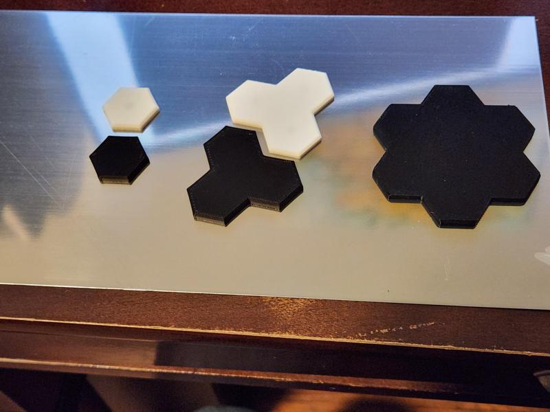 Magnetic Hex Bases for TTRPG