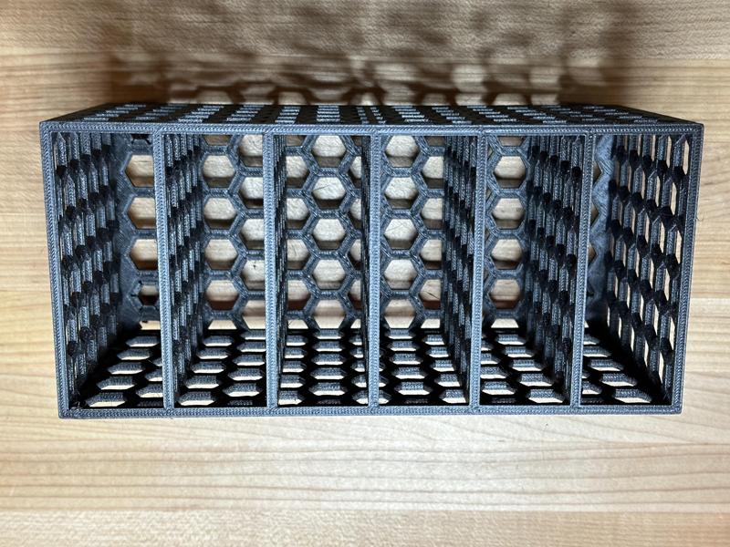 Honeycomb basket. Multiple Slot Basket for Drying Desiccant bags/packets.