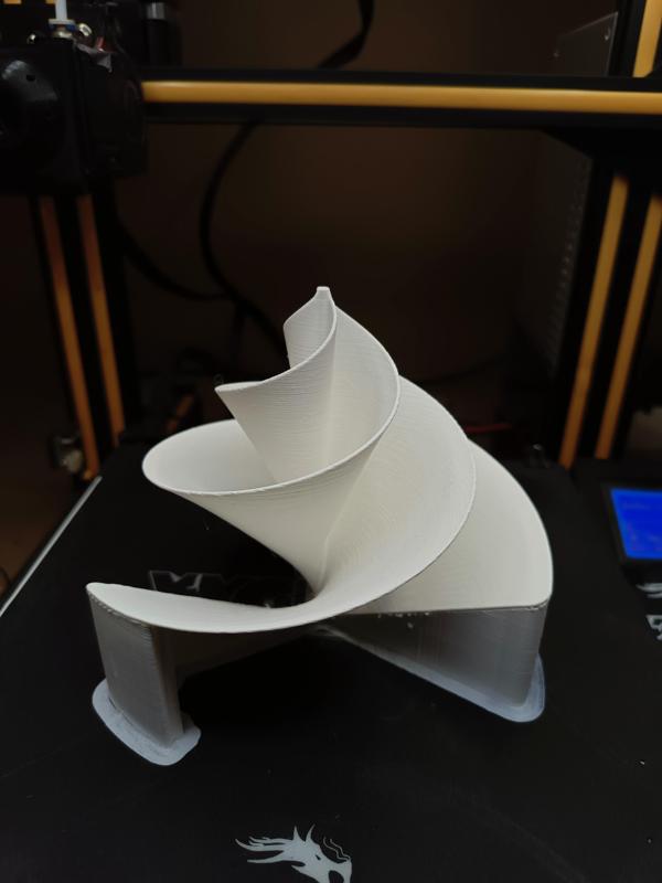 Golden ratio Lilly Impeller with three wings