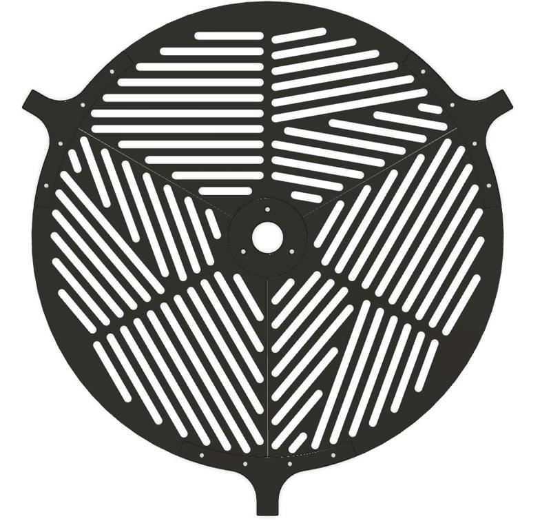 Tri-Bahtinov mask for 12" Dob