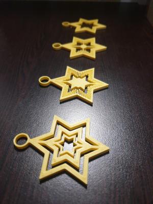 3D Stars for Decorations