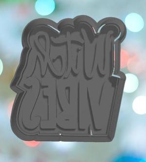 Halloween Witch Vibes Cookie Cutter