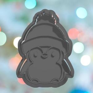 Christmas Penguin Cookie Cutter