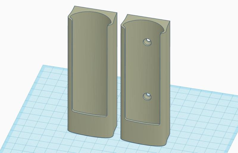 Fire TV Remote Wall Mount Flat Backside or with Screw Holes | Wandhalter Fenbedienung