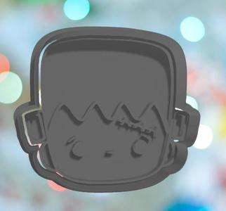 Halloween Frankenstein Face Cookie Cutter