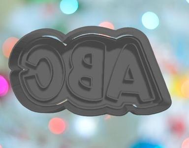 School ABC Cookie Cutter