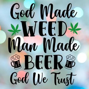 420 Stamp God Made Weed Cookie Cutter