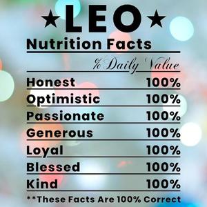 Giant 12cm Leo Facts Cookie Cutter