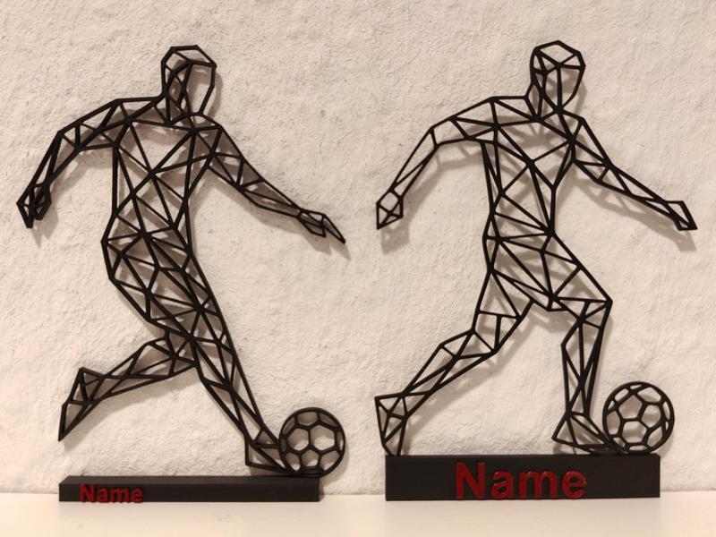 football - Figur – Customizable Low-Poly Pokal
