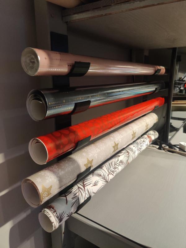 IKEA Ivar holder for wrapping paper