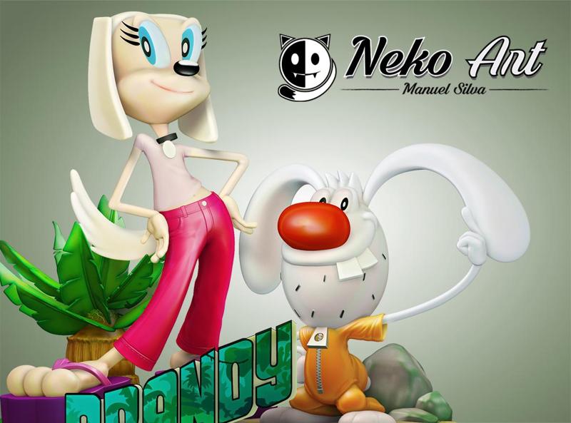 Brandy and Mr. Whiskers Figure