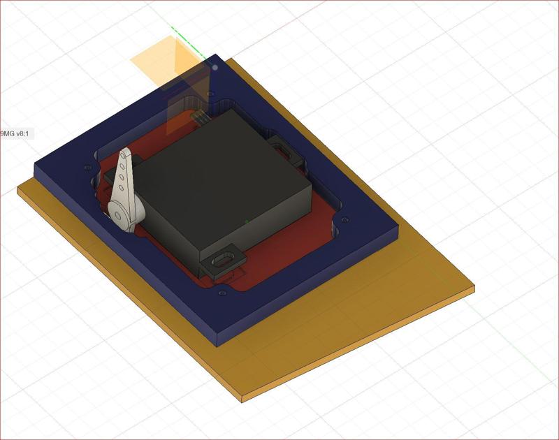 Cover & Frame for Servo_corona_ds_239MG